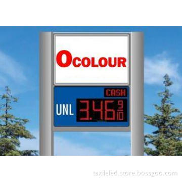 Build Vertical Scrolling Advertising LED Gas Price Signs We